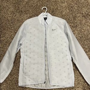 White Nike Jacket Full Zip